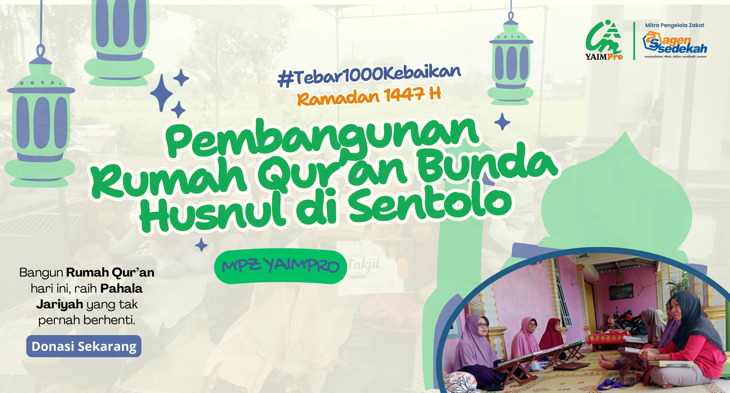 Paket Jariyah Pembangunan Rumah Quran