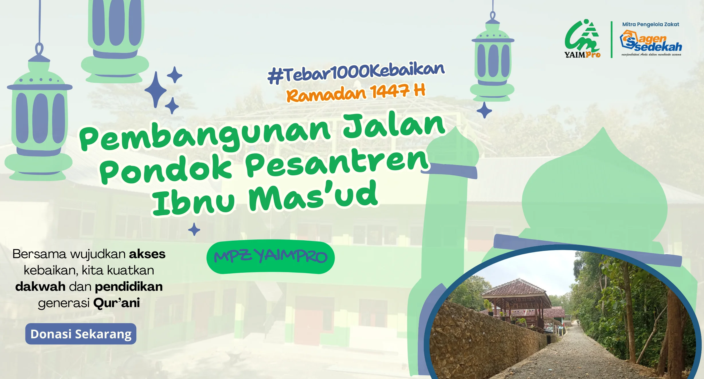 Paket Pembangunan Jalan Pondok Pesantren Ibnu Masud